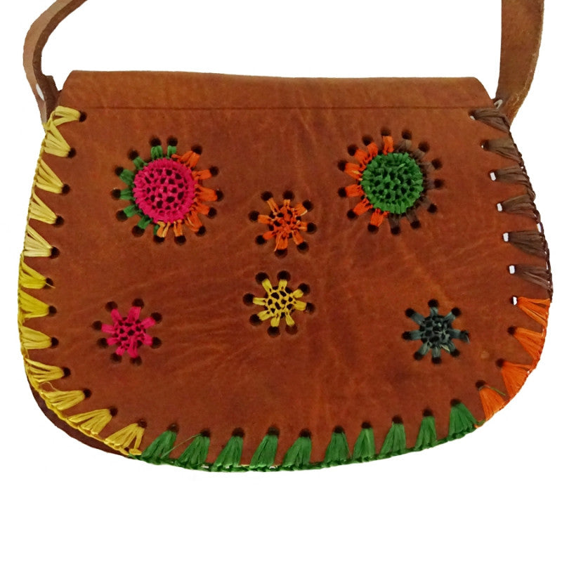 bag with a unique bohemian design