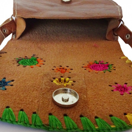 bag with a unique bohemian design