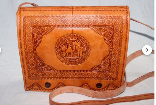 moroccan leather bag