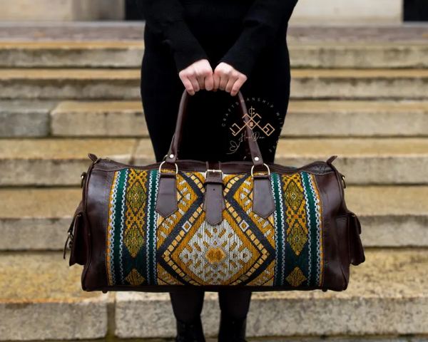 moroccan kilim travel bags  for women and men