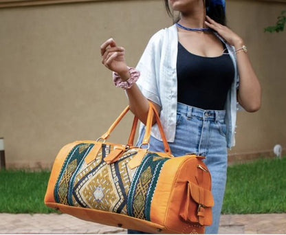moroccan kilim travel bags  for women and men