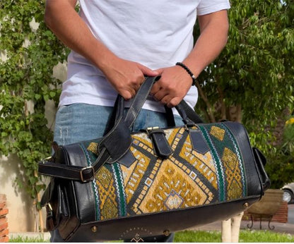 moroccan kilim travel bags  for women and men