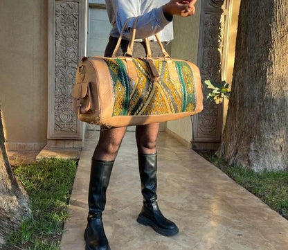 moroccan kilim travel bags  for women and men