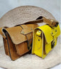 handmade traditional Moroccan leather handbag for women with an elegant touch of heritage