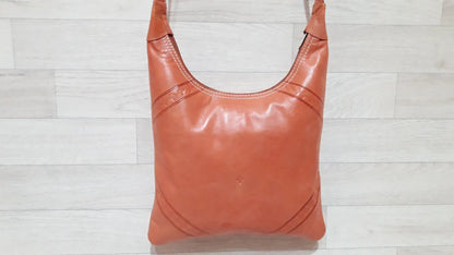 Women's leather shoulder bag