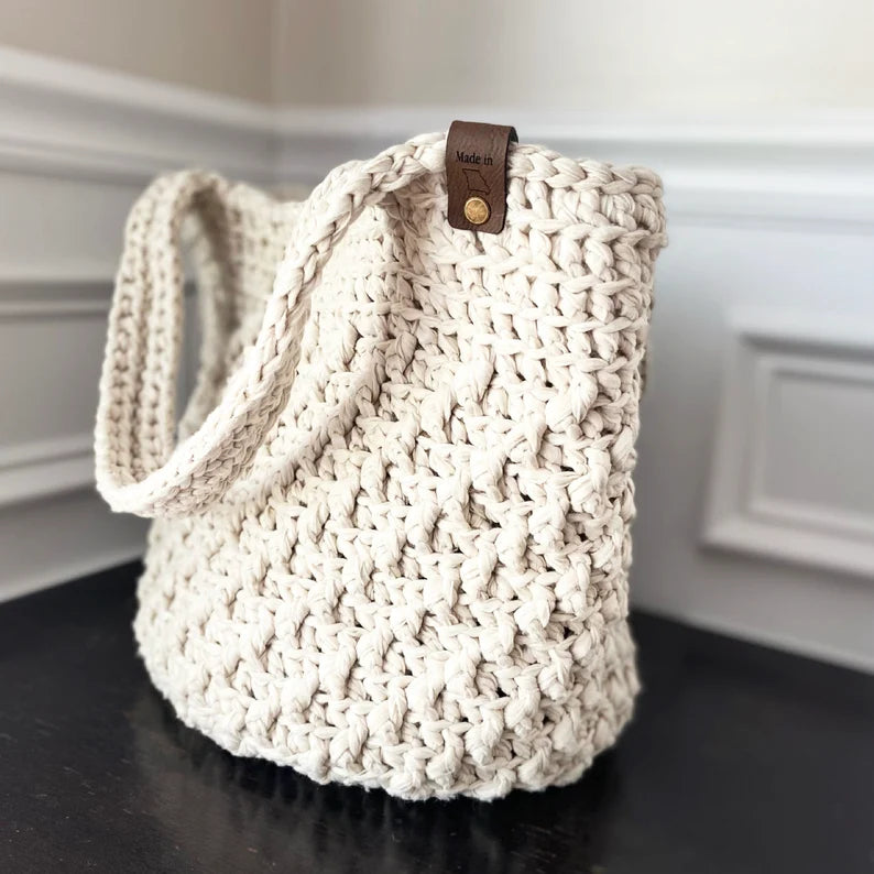 CROCHET PATTERN, The Rory Chunky Crochet Bag