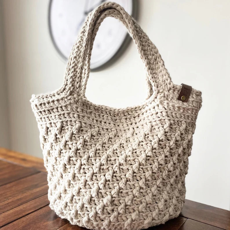 CROCHET PATTERN, The Rory Chunky Crochet Bag