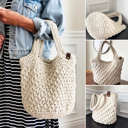 CROCHET PATTERN, The Rory Chunky Crochet Bag