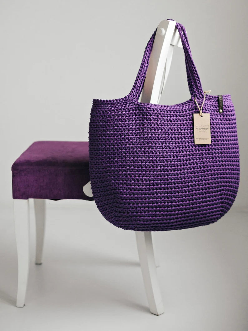 Crochet Bag Pattern XXL size Bag