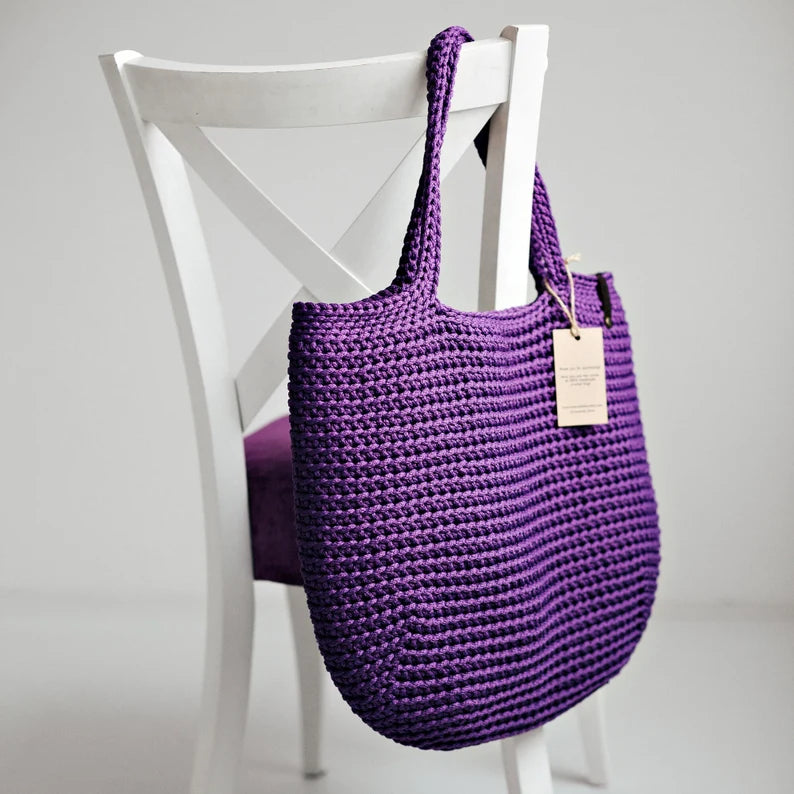 Crochet Bag Pattern XXL size Bag