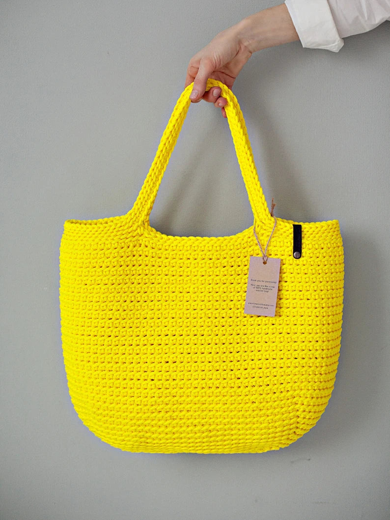 Crochet Bag Pattern XXL size Bag