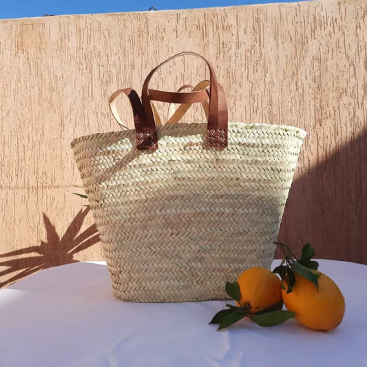 Basket - Authentic Moroccan Craftsmanship, Handcrafted Storage, Eco-Friendly, Unique Home Decor, MedinaMiracles