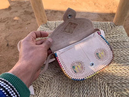 Moroccan leather bags