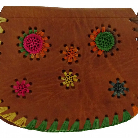 bag with a unique bohemian design